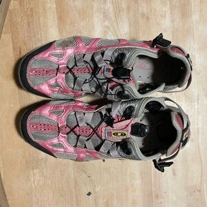 Salomon Pink and Gray Women's Sneakers